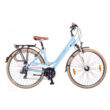 Kép 1/2 - Kerékpár Neuzer Trekking Ravenna 100 női babyblue/ fehér-krém 19