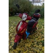 Kép 2/4 - ZT-09 (AL) 48V 12Ah 250W 16" Li-ion Classic bordó elektromos robogó