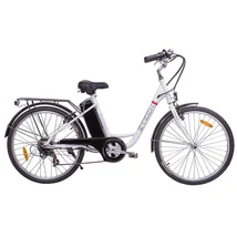 Z-tech Pedelec ZT-32 Barcelona 26" fehér, szürke elektromoskerékpár 36V/250W/10.4Ah Z-tech Pedelec ZT-32 Barcelona 26" fehér, szürke elektromoskerékpár 36V/250W/10.4Ah
