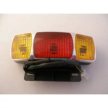 Velox alkatrész lámpa hátsó króm kerettel Mini,City…