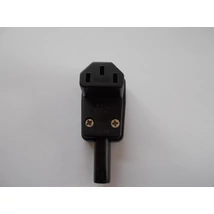 Velox alkatrész dugó 3 pólusú 90 fokos lapos