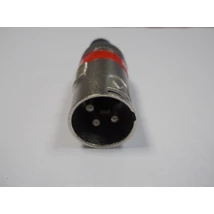 Velox alkatrész dugó XLR 3 pólusú