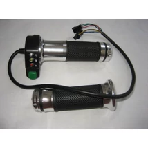 Velox alkatrész gázkar kapcsolóval és 3 LED-es töltésvisszajelzővel