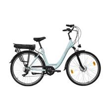 Neuzer 28"-os Pedelec E-trekking Lido női bianchi zöld 17"