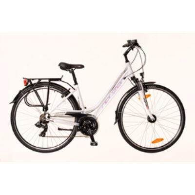 Kerékpár Neuzer Trekking Ravenna 100 női fehér/lila- szürke 19
