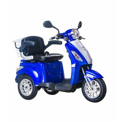 Tricikli Ztech ZT-15-E 48V/20Ah Bordó, kék és fehér színben mágneses motorfékkel