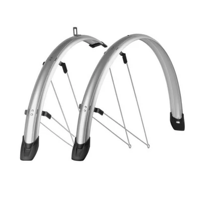 Sárvédő szett 26" Aluplast Polisport Georgia 51MM ezüst
