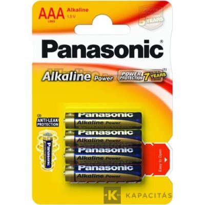 Elem Panasonic "AAA" tartós