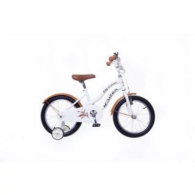 Neuzer 16"-os gyerek bicikli Cruiser lány fehér
