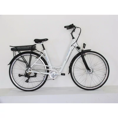 Neuzer 28"-os Pedelec E-Trekking Zagon Shengyi motorral, női 17" teleszkóppal fehér