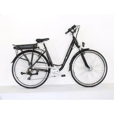Neuzer 28"-os Pedelec E-Trekking Zagon Bafang női fekete 19" teleszkóppal
