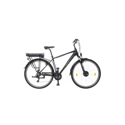 Neuzer 28"-os Pedelec E-trekking Parma Bafang férfi matt fekete 19" és 21"
