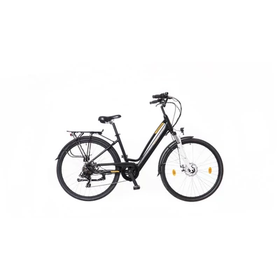 Neuzer 28"-os Pedelec Sorrento női matt fekete 17" és 19"