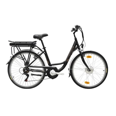 Neuzer 26"-os Pedelec E-City Zagon női MXUS matt fekete 17