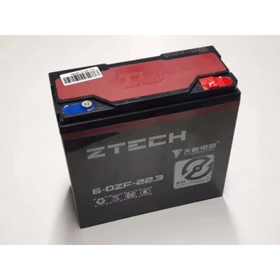 akkumulátor 12V/22.3Ah Z-tech 6-DZF-22.3