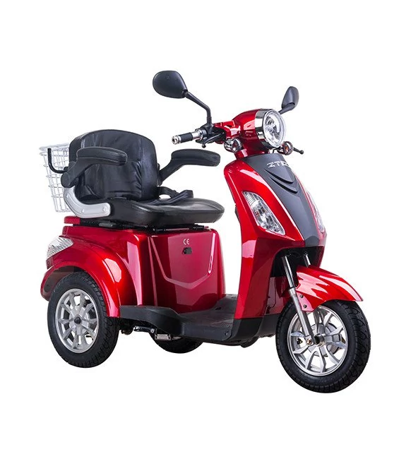 Tricikli Ztech ZT-15-D 48V 20Ah Bordó, kék és fehér színben