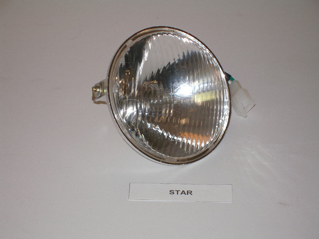 Velox alkatrész lámpa első Star 07
