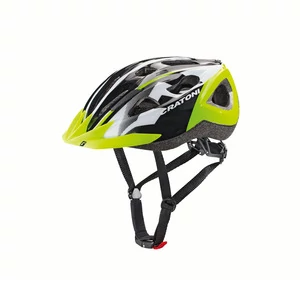 Bukósisak CRATONI Siron Black-White-Lime Glossy UNI